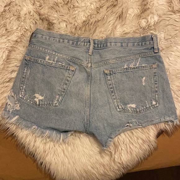 Agolde Parker Vintage Cut Off Shorts - Picture 5 of 7